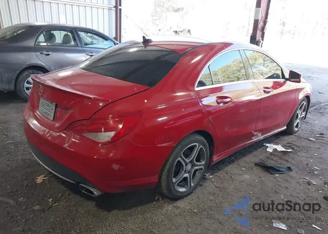 2014 Mercedes-Benz Cla 250 z USA, uszkodzony, nr VIN WDDSJ4EB6EN053356